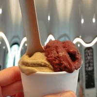 Choc pistaccio vegan ice cream at Early Bird in Berlin