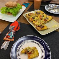 Bruschettas e Lanche at Tarang in Peruibe