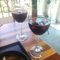 Blackberry juice at Loving Hut in Seogwipo