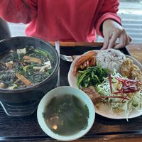   at Loving Hut in Seogwipo