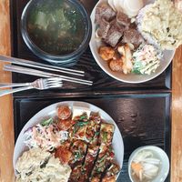 So much more than I expected! at Loving Hut in Seogwipo