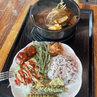   at Loving Hut in Seogwipo