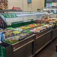 The buffet spread at ZhǎngChūn 長春 - Minzu in Tainan