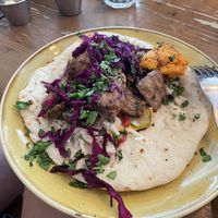 PB lamb kebab   at Megan's by the Green in South West London
