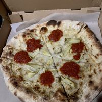 Artichoke pizza   at Centro Woodfired Pizzeria in Cedar City