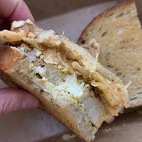 Vegan Reuben  at Middle Way Cafe in Anchorage