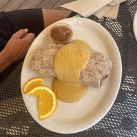 Vegan burrito at Middle Way Cafe in Anchorage