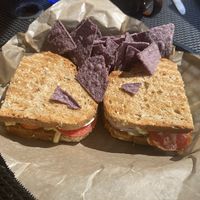 Avocado melt at Middle Way Cafe in Anchorage