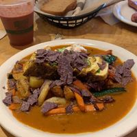 Tofu Stack  at Middle Way Cafe in Anchorage