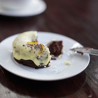   at Aroma Coffee & Tea in Studio City