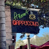   at Aroma Coffee & Tea in Studio City