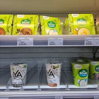 Vegan cheeze, yoghurt, .. at My Bio Shop in Ruoms