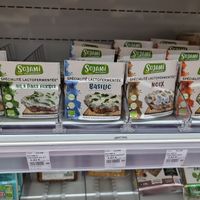 Vegan cheeze spreads at My Bio Shop in Ruoms