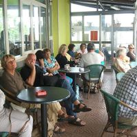 Terace in Panza. at Bar Lina in Forio