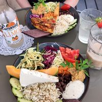 Bowl and Tortilla at Fragrant Delice in Corsica