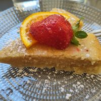 Almond Cake at Fragrant Delice in Corsica