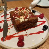 French toast for brunch  at Fresh Kitchen & Juice Bar in Toronto