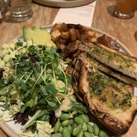 Breakfast platter  at Fresh Kitchen & Juice Bar in Toronto