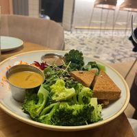 The favorite bowl with powerhouse sauce  at Fresh Kitchen & Juice Bar in Toronto
