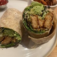 Caesar salad burrito   at Fresh Kitchen & Juice Bar in Toronto