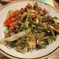 Tiger bowl (substituted rice with soba noodles)  at Fresh Kitchen & Juice Bar in Toronto