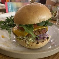 Cheeseburger 🍔   at Fresh Kitchen & Juice Bar in Toronto
