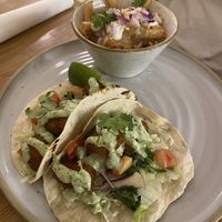 Squash tacos 🌮   at Fresh Kitchen & Juice Bar in Toronto