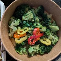 Miso vegetables at Fresh Kitchen & Juice Bar in Toronto