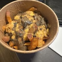 Poutine  at Fresh Kitchen & Juice Bar in Toronto