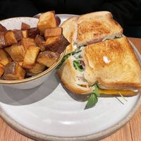 Avocado grilled cheesee  at Fresh Kitchen & Juice Bar in Toronto