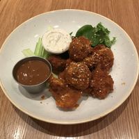 Buffalo cauliflower  at Fresh Kitchen & Juice Bar in Toronto