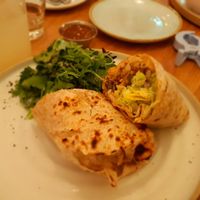 9 layer burrito - excellent! at Fresh Kitchen & Juice Bar in Toronto