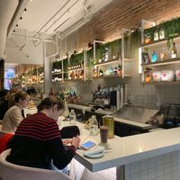 Bar Area at Fresh Kitchen & Juice Bar in Toronto