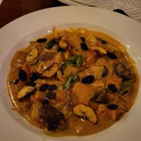 Vegan curry at Elvi's Kitchen in San Pedro