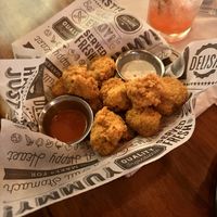 Buffalo cauliflower bites    at Elvi's Kitchen in San Pedro