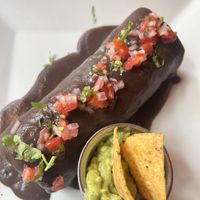 Enfriolada sin crema   at Elvi's Kitchen in San Pedro