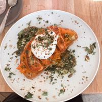 Pumpkin toast!  at Short + Stout in Chester