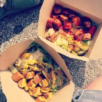 Vegan dog boxes at Big Dogs in Kingston Upon Thames