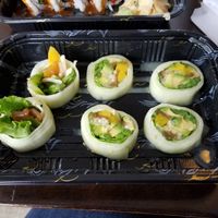 Naruto veggie rolls at Tony's Sushi in Ocala