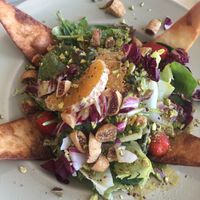 Mixed salad  at To Dromaki in Aegina