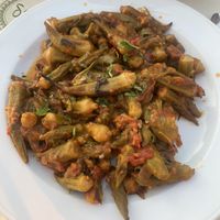 Okra  at To Dromaki in Aegina