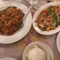 Cashew nut on the right  at Bangkok Thai Restaurant in Lafayette
