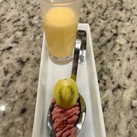 Amuse bouche   at Restaurant O in Coos Bay