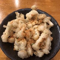 Tempura mushrooms   at Ushitaro in San Francisco