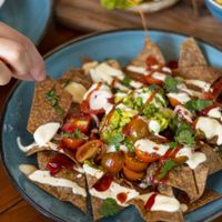 Nachos at Kin Cafe in Seminyak