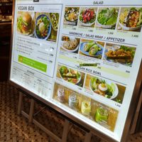 Some dishes were not available at Mr. Farmer - Midtown Hibiya in Tokyo