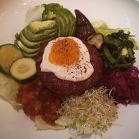 It's not real egg :D at Mr. Farmer - Midtown Hibiya in Tokyo