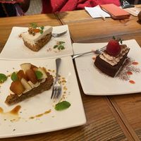 Apple tart, chocolate gateaux, carrot cake  at Mr. Farmer - Midtown Hibiya in Tokyo