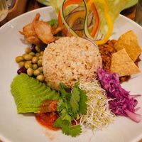 Mexican inspired dish at Mr. Farmer - Midtown Hibiya in Tokyo