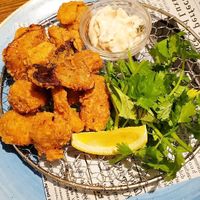 Vegan fried chicken at Mr. Farmer - Midtown Hibiya in Tokyo